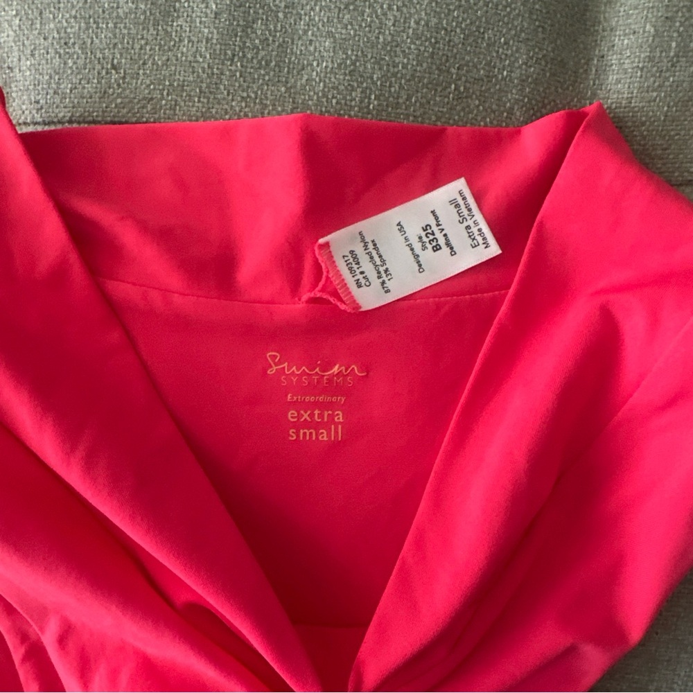 Swim Systems Bikini Bottom Delfina V-Front - B325 - Watermelon warm NEW SIZE XS - Picture 4 of 7